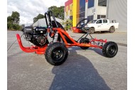 200cc 6.5HP Go Kart Wet Clutch Dune Buggy ATV Quad 4 Stroke Adult/Teen/Kid Sizes RED