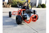 200cc 6.5HP Go Kart Wet Clutch Dune Buggy ATV Quad 4 Stroke Adult/Teen/Kid Sizes RED