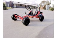 200cc 6.5HP Go Kart Wet Clutch Dune Buggy ATV Quad 4 Stroke Adult/Teen/Kid Sizes RED