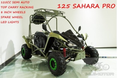 125CC Buggy ATV Sport Quad Dirt Bike 4 Wheel  Go kart Semi Auto SAHARA PRO Green 125CC Buggy ATV Sport Quad Dirt Bike 4 Wheel  Go kart Semi Auto SAHARA PRO Green