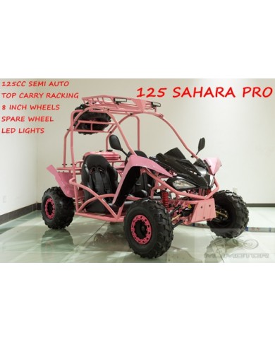 125CC Buggy ATV Sport Quad Dirt Bike 4 Wheel  Go kart Semi Auto SAHARA PRO PINK 125CC Buggy ATV Sport Quad Dirt Bike 4 Wheel  Go kart Semi Auto SAHARA PRO PINK