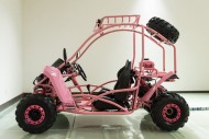 125CC Buggy ATV Sport Quad Dirt Bike 4 Wheel  Go kart Semi Auto SAHARA PRO PINK