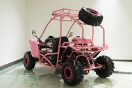 125CC Buggy ATV Sport Quad Dirt Bike 4 Wheel  Go kart Semi Auto SAHARA PRO PINK