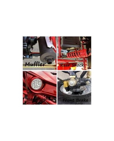 125CC Buggy ATV Sport Quad Dirt Bike 4 Wheel  Go kart Semi Auto SAHARA PRO PINK 125CC Buggy ATV Sport Quad Dirt Bike 4 Wheel  Go kart Semi Auto SAHARA PRO PINK
