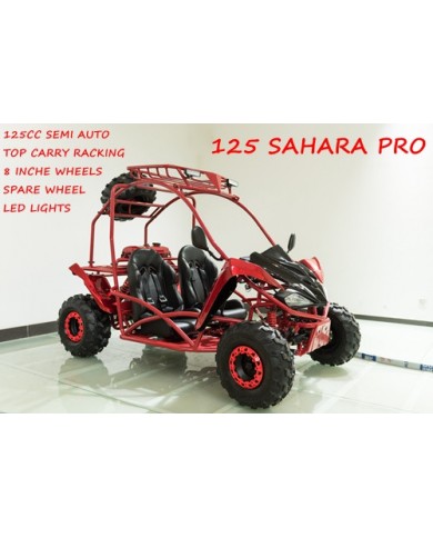 125CC Buggy ATV Sport Quad Dirt Bike 4 Wheel  Go kart Semi Auto SAHARA PRO RED 125CC Buggy ATV Sport Quad Dirt Bike 4 Wheel  Go kart Semi Auto SAHARA PRO RED