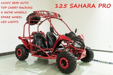 125CC Buggy ATV Sport Quad Dirt Bike 4 Wheel  Go kart Semi Auto SAHARA PRO RED 125CC Buggy ATV Sport Quad Dirt Bike 4 Wheel  Go kart Semi Auto SAHARA PRO RED
