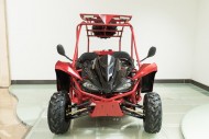 125CC Buggy ATV Sport Quad Dirt Bike 4 Wheel  Go kart Semi Auto SAHARA PRO RED