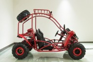 125CC Buggy ATV Sport Quad Dirt Bike 4 Wheel  Go kart Semi Auto SAHARA PRO RED