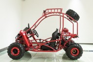 125CC Buggy ATV Sport Quad Dirt Bike 4 Wheel  Go kart Semi Auto SAHARA PRO RED