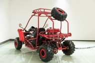 125CC Buggy ATV Sport Quad Dirt Bike 4 Wheel  Go kart Semi Auto SAHARA PRO RED