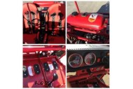 125CC Buggy ATV Sport Quad Dirt Bike 4 Wheel  Go kart Semi Auto SAHARA PRO RED