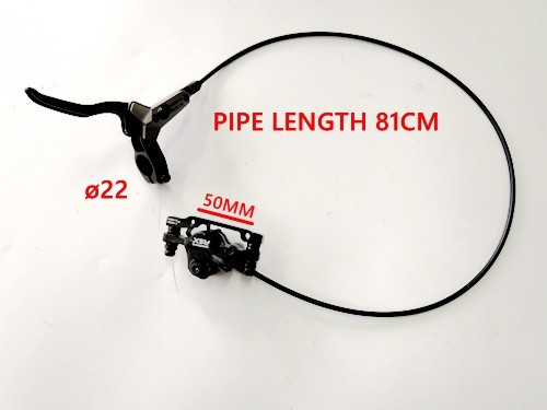 Hydraulic Disc Brake Caliper System+Pad Drift Trike Go kart Buggy 22mm Handlebar