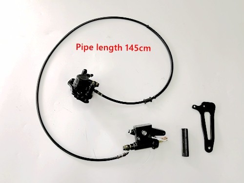 Hydraulic Rear Disc Brake Caliper System+Pad Drift Trike Go kart Buggy lever