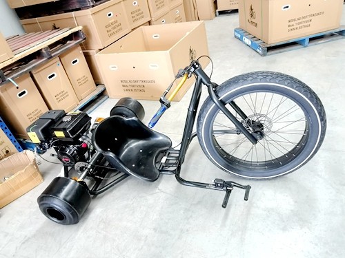 Hydraulic Rear Disc Brake Caliper System+Pad Drift Trike Go kart Buggy lever