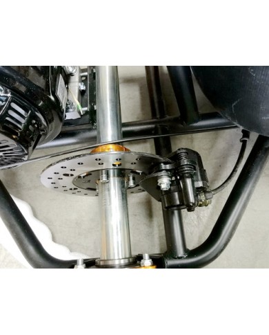 Hydraulic Rear Disc Brake Caliper System+Pad Drift Trike Go kart Buggy lever Hydraulic Rear Disc Brake Caliper System+Pad Drift Trike Go kart Buggy lever