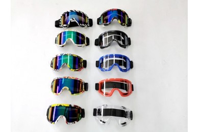 Goggles Dirt Bike Motocross ATV MX Off-Road Motorcycle Anti-fog Eyewear Breathining