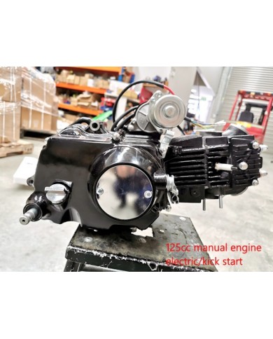 125cc 4 Stroke Manual Clutch Gear Engine Motor Electric Kick Start Dirt Pit Bike 125cc 4 Stroke Manual Clutch Gear Engine Motor Electric Kick Start Dirt Pit Bike