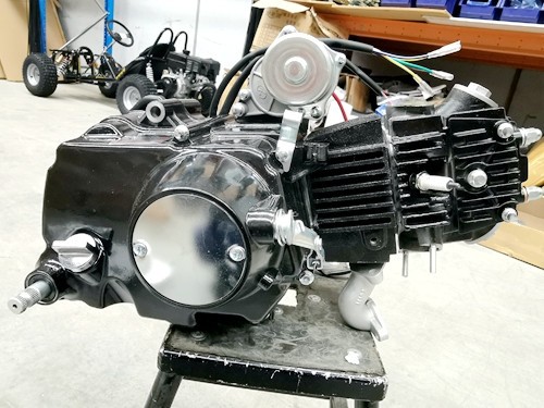 125cc 4 Stroke Manual Clutch Gear Engine Motor Electric Kick Start Dirt Pit Bike