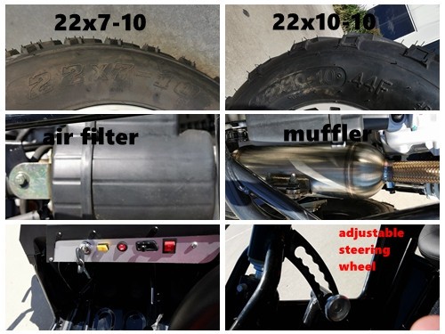 250cc Twin Seat Dune Buggy  Water Cooled Right-hand Drive