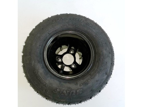 Wet Go Kart 3 Stud Wheel  Rim Tyre Huffy Slider Drift Trike 10x4.50-5 Wheel