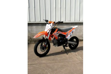 110cc Dirt Bike Trail Pit Bike Motor Electric Start Manual Junior Bike Kid Orange 110cc Dirt Bike Trail Pit Bike Motor Electric Start Manual Junior Bike Kid Orange