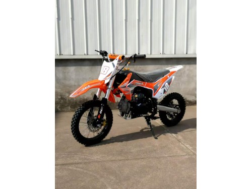 110cc Dirt Bike Trail Pit Bike Motor Electric Start Manual Junior Bike Kid Orange 110cc Dirt Bike Trail Pit Bike Motor Electric Start Manual Junior Bike Kid Orange