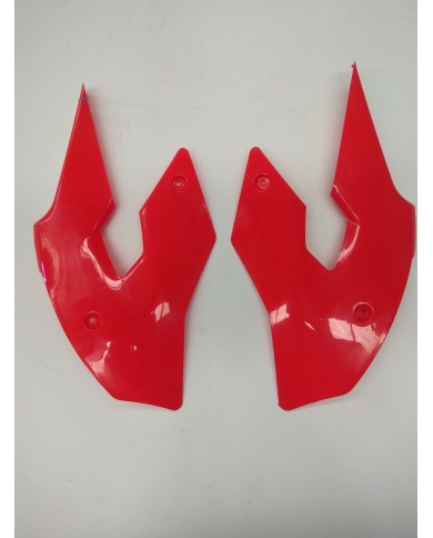 Red Plastics Guard Fairing Fender Kit & seat for 49cc PIT PRO Dirt Bike Red Plastics Guard Fairing Fender Kit & seat for 49cc PIT PRO Dirt Bike