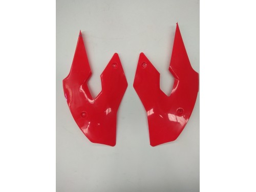 Red Plastics Guard Fairing Fender Kit & seat for 49cc PIT PRO Dirt Bike