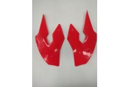 Red Plastics Guard Fairing Fender Kit & seat for 49cc PIT PRO Dirt Bike