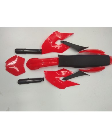 Red Plastics Guard Fairing Fender Kit & seat for 49cc PIT PRO Dirt Bike Red Plastics Guard Fairing Fender Kit & seat for 49cc PIT PRO Dirt Bike
