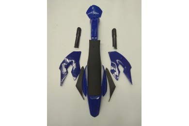 Blue Plastics Guard Fairing Fender Kit & seat for 49cc PIT PRO Dirt Bike Blue Plastics Guard Fairing Fender Kit & seat for 49cc PIT PRO Dirt Bike
