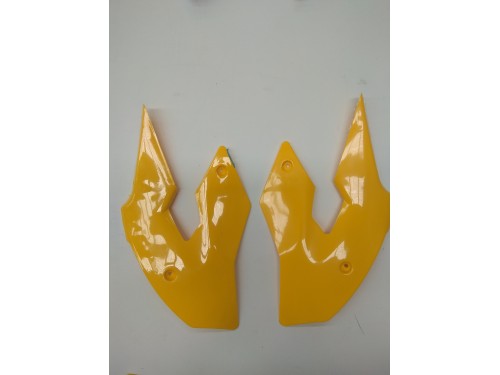Yellow Plastics Guard Fairing Fender Kit & seat for 49cc PIT PRO Dirt Bike Yellow Plastics Guard Fairing Fender Kit & seat for 49cc PIT PRO Dirt Bike