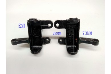 Front Wheel L/R Disc Brake Stub Axle 125cc 150cc Quad Dirt Bike ATV Dune Buggy