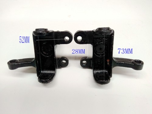 Front Wheel L/R Disc Brake Stub Axle 125cc 150cc Quad Dirt Bike ATV Dune Buggy