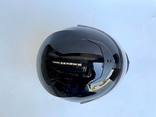 BLACK HELMET ADULT FULL FACE MOTORCYCLE HELMET RACING ROAD AUSTRALIAN STANDARD