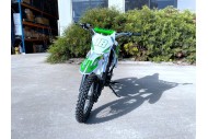 110cc Dirt Bike Trail Pit Bike Motor Electric Start Semi Auto Junior Bike Kid Green