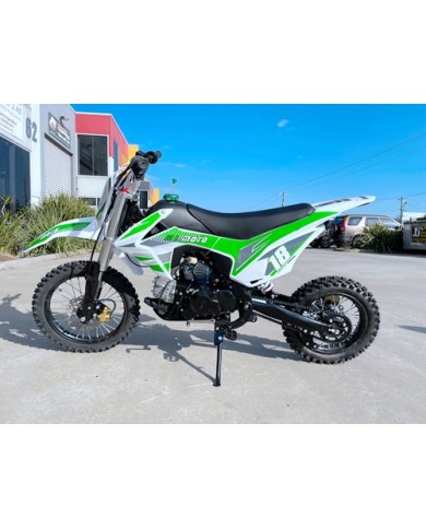 110cc Dirt Bike Trail Pit Bike Motor Electric Start Semi Auto Junior Bike Kid Green 110cc Dirt Bike Trail Pit Bike Motor Electric Start Semi Auto Junior Bike Kid Green
