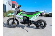 110cc Dirt Bike Trail Pit Bike Motor Electric Start Semi Auto Junior Bike Kid Green