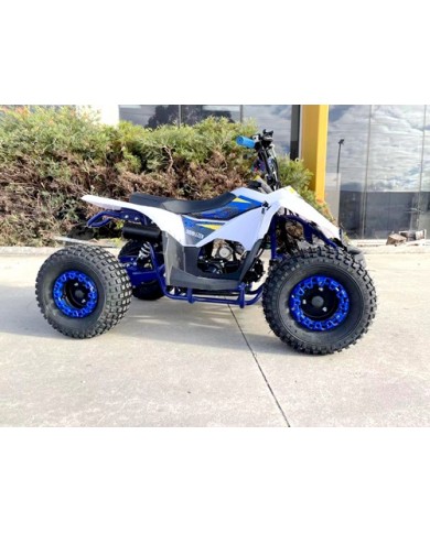 125CC ATV Quad Sport Dirt Bike 4 Wheel Buggy Go kart Rear Rack Semi Auto 1+1 BLUE 125CC ATV Quad Sport Dirt Bike 4 Wheel Buggy Go kart Rear Rack Semi Auto 1+1 BLUE