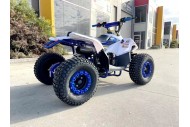 125CC ATV Quad Sport Dirt Bike 4 Wheel Buggy Go kart Rear Rack Semi Auto 1+1 BLUE