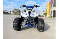 125CC ATV Quad Sport Dirt Bike 4 Wheel Buggy Go kart Rear Rack Semi Auto 1+1 BLUE