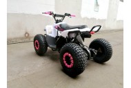 125CC ATV Quad Sport Dirt Bike 4 Wheel Buggy Go kart Rear Rack Semi Auto 1+1 PINK
