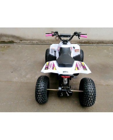 125CC ATV Quad Sport Dirt Bike 4 Wheel Buggy Go kart Rear Rack Semi Auto 1+1 PINK 125CC ATV Quad Sport Dirt Bike 4 Wheel Buggy Go kart Rear Rack Semi Auto 1+1 PINK