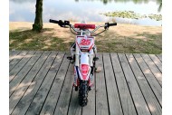 70cc Dirt Bike Trail Pit Bike Motor Electric Start Manual Junior Bike Kid Orange