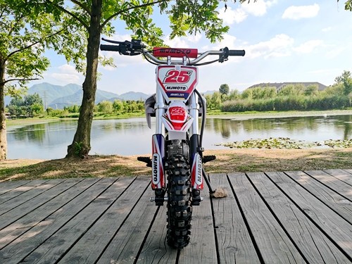 70cc Dirt Bike Trail Pit Bike Motor Electric Start Manual Junior Bike Kid Orange