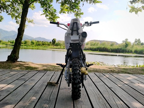 70cc Dirt Bike Trail Pit Bike Motor Electric Start Manual Junior Bike Kid Orange