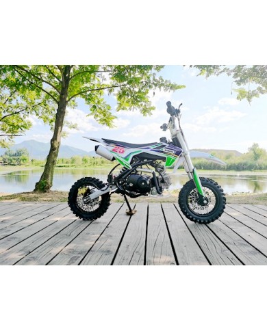 70cc Dirt Bike Trail Pit Bike Motor Electric Start Semi Auto Junior Bike Kid Green 70cc Dirt Bike Trail Pit Bike Motor Electric Start Semi Auto Junior Bike Kid Green