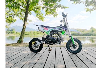 70cc Dirt Bike Trail Pit Bike Motor Electric Start Semi Auto Junior Bike Kid Green 70cc Dirt Bike Trail Pit Bike Motor Electric Start Semi Auto Junior Bike Kid Green