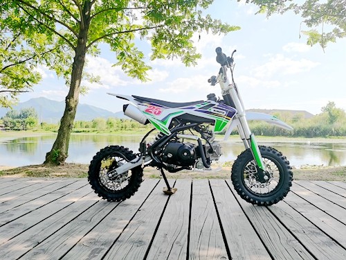 70cc Dirt Bike Trail Pit Bike Motor Electric Start Semi Auto Junior Bike Kid Green 70cc Dirt Bike Trail Pit Bike Motor Electric Start Semi Auto Junior Bike Kid Green