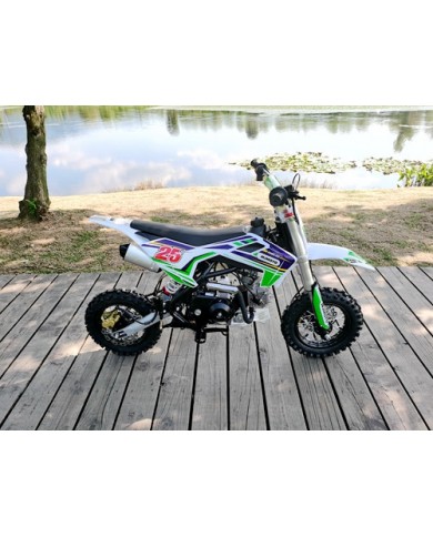 70cc Dirt Bike Trail Pit Bike Motor Electric Start Semi Auto Junior Bike Kid Green 70cc Dirt Bike Trail Pit Bike Motor Electric Start Semi Auto Junior Bike Kid Green